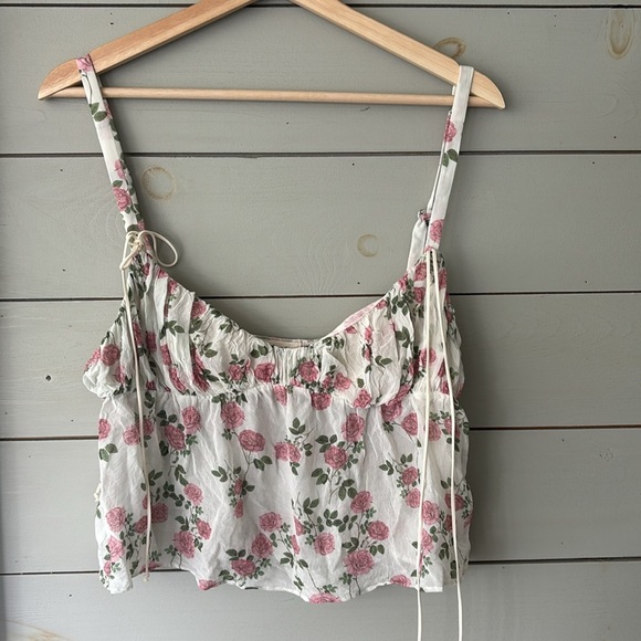 For Love & Lemons Floral Peasant Cami – Size M - Picture 2 of 6